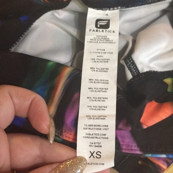 Fabletics capri length power hold legging - Picture 5 of 7
